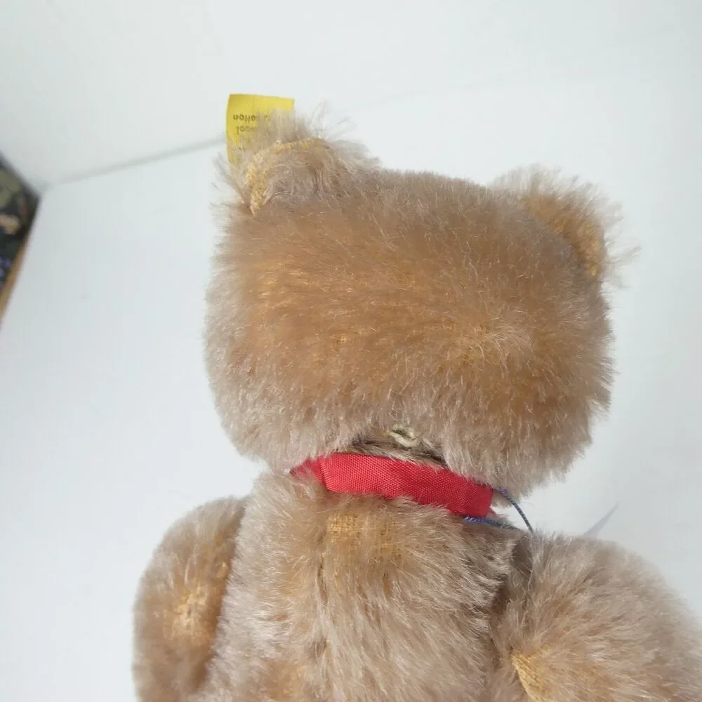 Steiff Teddy Bear Mohair Jointed NWT Vintage 10